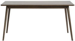 Unique Furniture Barna bővíthető étkezőasztal tölgyfa dekoros asztallappal 150x90 cm Barrali - Unique Furniture