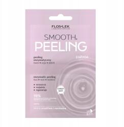 FLOSLEK FlosLek Smooth enzimes arcradír arcra, nyakra és dekoltázsra 2 alkalmazás 2x4ml (5905043022376)