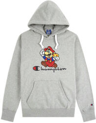 Champion X Super Mario Bros Power Up kapucnis pulóver OXGM (216868-F20-EM006-OXGM)