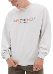 Vans Rainbow Script Crew pulóver Oatmeal Heather (VARASPOUUOH)