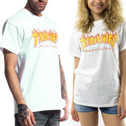 Thrasher Flame póló White (THFLAXAFWHS)