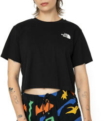 The North Face Cropped Slim Simple Dome póló Tnf Black (NF0A87U4JK3)