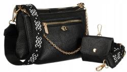  Rovicky Női Oldaltáska -R-KP-06-F19-4096 BLACK- Fekete (5903051224096)