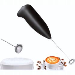 Hongxin Tejhabosító Kávé Mini Habverő Mixer Fekete Vezeték Nélküli (5903857807363)
