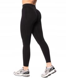 Carpatree Accolade Carpatree varrat nélküli női modellező leggings, fekete push up, XL (5906565072962)