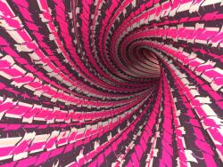 agmART Fotótapéta Absztrakció Rózsa Illúzió Tunnel 395x280 (Fototapety agmART)