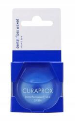CURAPROX Df 834, enyhén viaszolt fogselyem, mentaszínű, 50 m (7612412428285)
