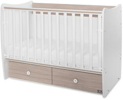 Lorelli Matrix kiságy 60x120 - White Amber 2Box - aprotalpak