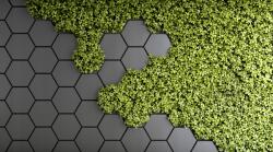 agmART Fotótapéta modern márvány növények 380x256 (Fototapety agmART)