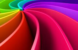 agmART Fotótapéta Absztrakt Lila Rózsaszín 3D 360x240 (Fototapety agmART)