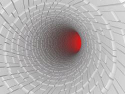 agmART Fotótapéta absztrakt 3D alagút tájkép fotótapéták (Fototapety agmART)