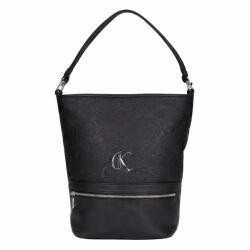 Karen CE-Wilma 2295 női válltáska - fekete virágmintás