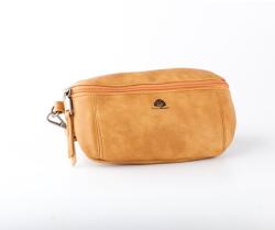 Greenburry műbőr férfi övtáska, curry színben 80-130 cm-es haskerülethez