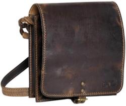 Blázek és Anni bőr oldaltáska, állítható hosszúfogóval, igényes kidolgozással 25*27 cm