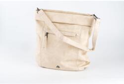 Greenburry műbőr oldaltáska, rendező zsebekkel 31*32 cm - Bézs