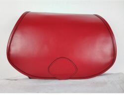 Blázek és Anni közepes méretű bőr vadásztáska 28*21 cm - piros