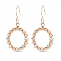 Disney Victoria Rose gold színű karika fülbevaló (VBKAB84700)