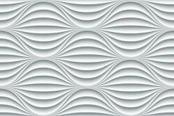 agmART Fotótapéta Hálószoba Nappali 3D hullámok 360x240 (Fototapety agmART)