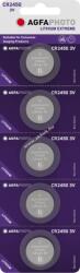 AgfaPhoto lítium gombelem CR2450 3V 5db/csomag