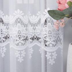  Függönyök Kész Függöny Konyhába Nappaliba Modern Vlibretv Szalaggal 400x160 (wymiar 160,00 x 400,00 cm)