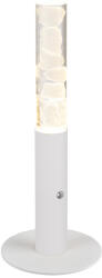 ACA LIGHT Lampa De Masa Oasis Cu Nisip Din Aluminiu Alb Led Cob 7w Dimmable 2700k 350lm Ip20 150x150x380mm