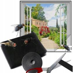 Decortrend Szúnyogháló Rovar Ablakra 150x180 Tépőzáras Fehér Legyek Szúnyogok Ellen (MOSKITIERA SIATKA NA OKNO OWADY 150x180)