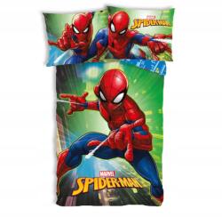  Pókember City Lights gyerek, ovis ágyneműhuzat 100×135 cm, 40×60 cm (Exity)