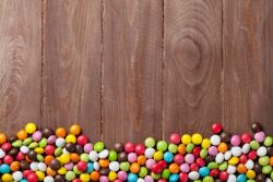 agmART Fotótapéta konyhába, Színes Deszkák Cukorka (Fototapety agmART)