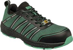 BENNON BENNON VECTRA S1 ESD NM Low / Ultrakönnyű biztonsági S1 ESD alacsony szárú cipő, fémmentes - fekete/zöld 44 (0978030766-44)