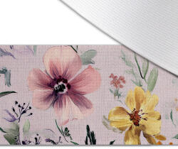 Takoy Nyomtatott dizájnos gumi 5cm rózsaszín virágok Muan