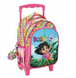 Disney Dóra, a felfedező Jungle gurulós ovis hátizsák, táska 30 cm (GIM34570072)