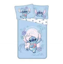 Jerry Fabrics Disney Lilo és Stitch, A csillagkutya Wave ágyneműhuzat 140×200cm, 70×90 cm (24BS120)