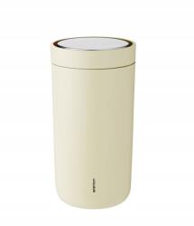 Stelton To Go Click Acél termo bögre 200 ml Sárga Mellow Yellow (675-46)
