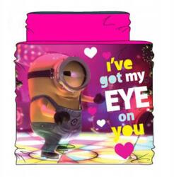 Cerda Minyonok Eye on You Pink gyerek sál, snood (JA85SNXPH4476B)