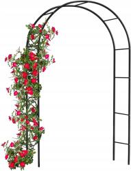 4Pros Kerti Pergola Terasz Boltív Rózsa Kúszó Virágok Fém 240cm létra (POŁwz1)
