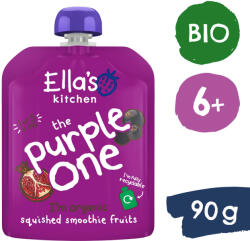 Ella's Kitchen BIO PURPLE ONE gyümölcspüré fekete ribizlivel (90 g) - mamasbaby