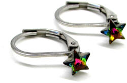  KIS CSILLAG kapcsos fülbevaló - színjátszós zöld (2 éves kortól 7 éves korig) (3310846)