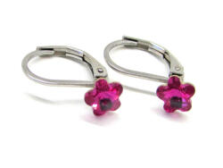Kis jázmin KIS JÁZMIN fülbevaló - fuchsia (2 éves kortól) (3180517)