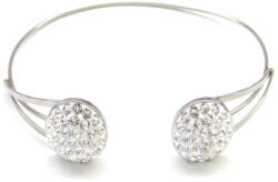 HÉRA karkötő - 2x12 mm (közepes fehér) (2021040521)