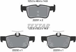 TEXTAR Frane, Set Placute Frana Disc (2223103)