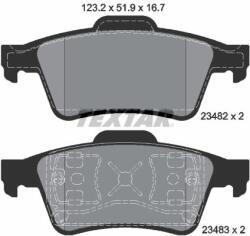 TEXTAR Frane, Set Placute Frana Disc (2348202)