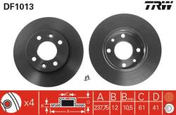 TRW Frane, Disc Frana (df1013)