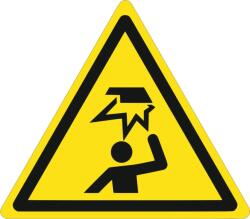  Fejre ütés figyelmeztetés gravírozott 10x10 cm sok minta (Tabliczka piktogram)