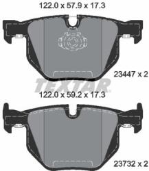 TEXTAR Frane, Set Placute Frana Disc (2344704)