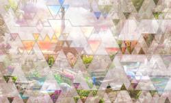 agmART Optical View Watefall Paris fotótapéta 395x280 (Fototapety agmART)