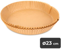 Bewello Air fryer sütőpapír - olaj nélküli sütőhöz - kör - 23 cm - 50 db / csomag