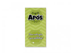  „Legjobb Após - elismerő hűtőmágnes (CQ07059)