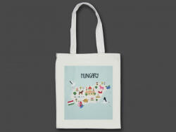  „Hungary - térképes vászontáska (5002408)