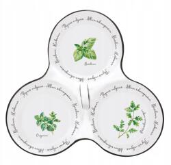 Easy Life Porcelán tál snack szett boho rekeszekkel (880-8944)