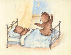 agmART Fotótapéta Gyerekeknek Mese Szoba Mackó Plüss (Fototapety agmART)